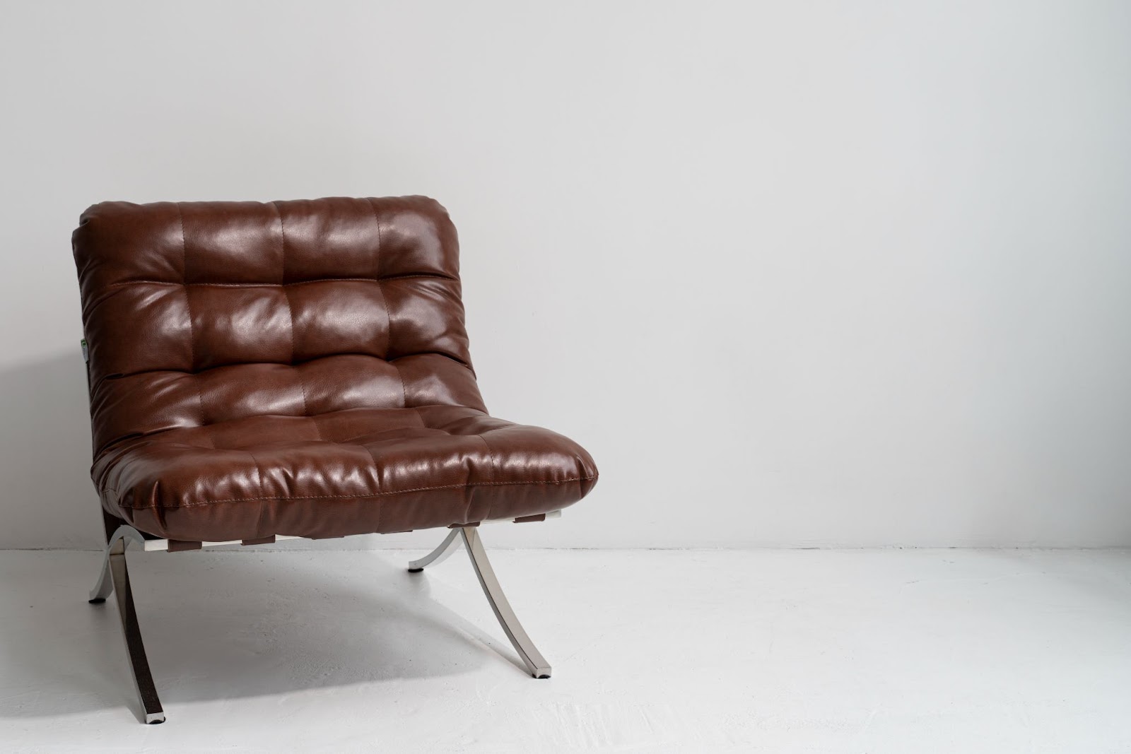 Photo of a leather couch