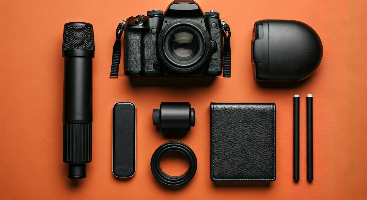 Camera and other photography equipment