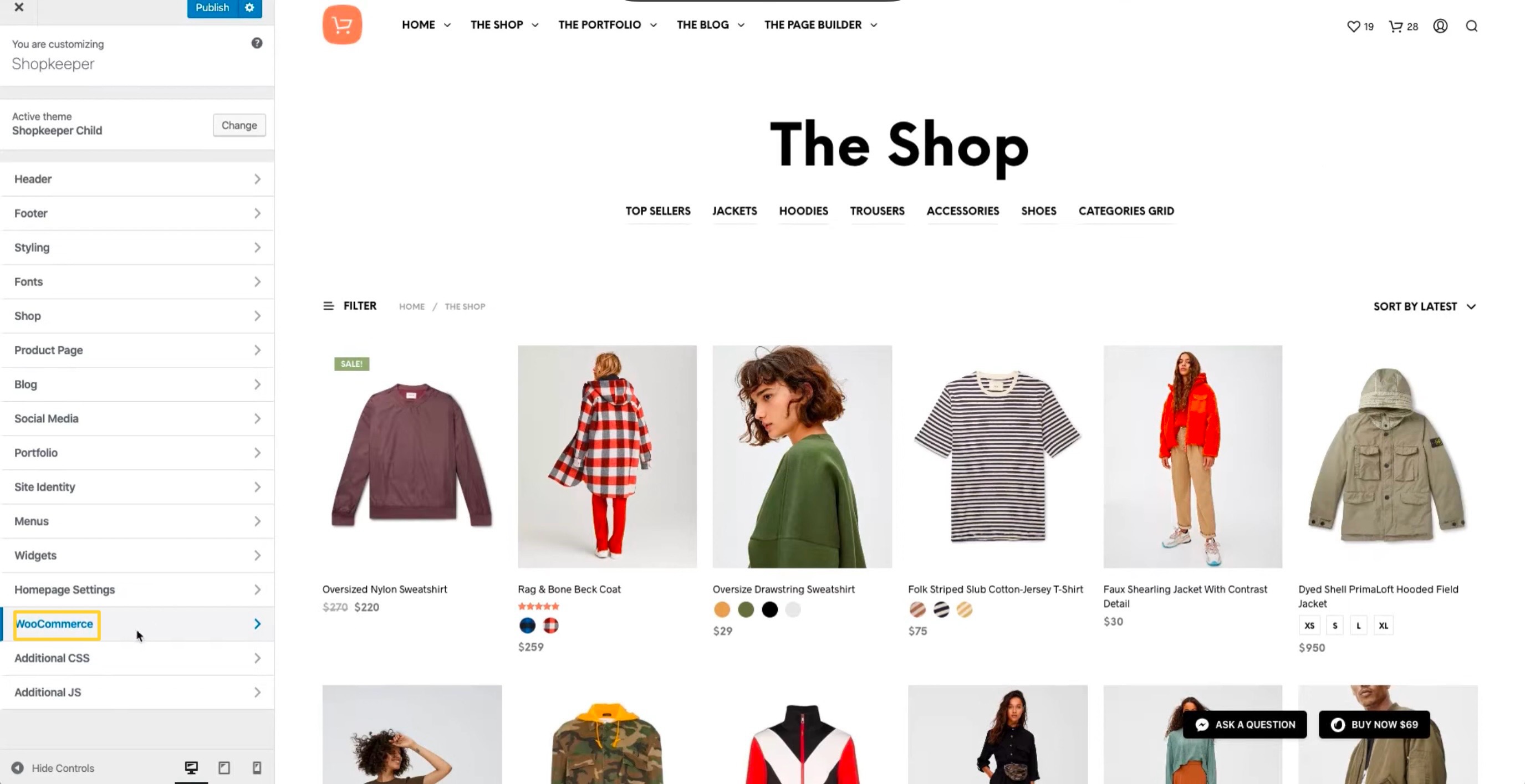 WooCommerce Tab on WordPress